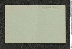 Nachlass Franz Steindachner, Karte von der Société Zoologique de France (1909), Inv.Nr. 239.08, Seite 2